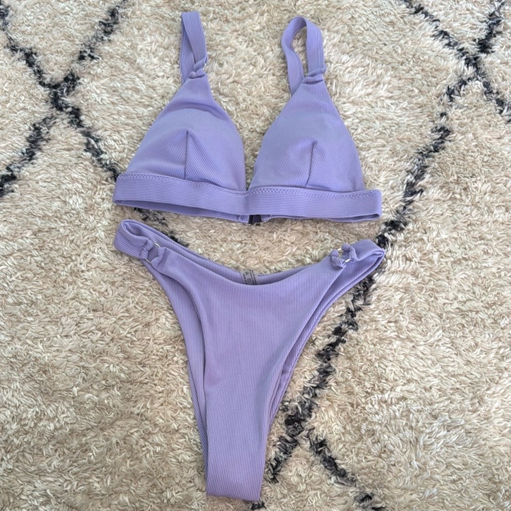 Lavender Bikini Set Medium. Never worn. - Picture 2 of 7